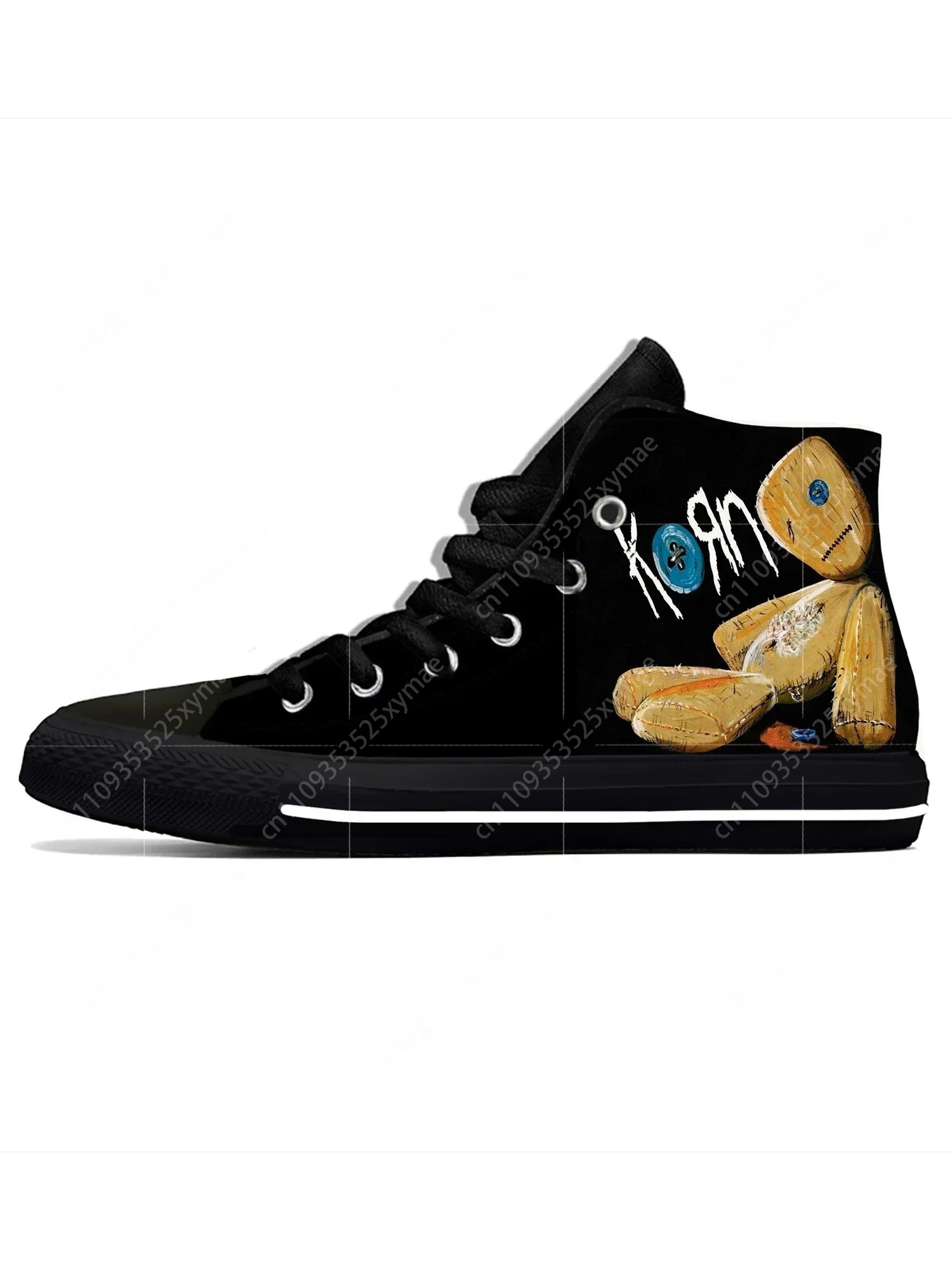 Running Gear Shoes - Korn Rock Band High Top Sneakers