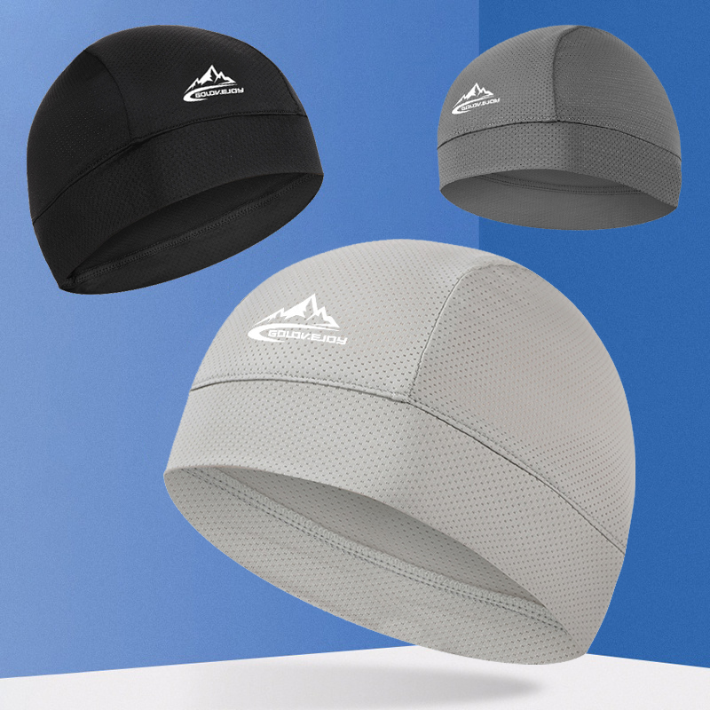 Running Gear Hat - Cooling Skull Cap Helmet Lining Breathable