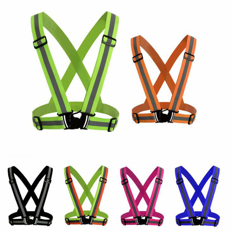 Running Gear Youth - Unisex Night Running Suspender Reflective Suspenders