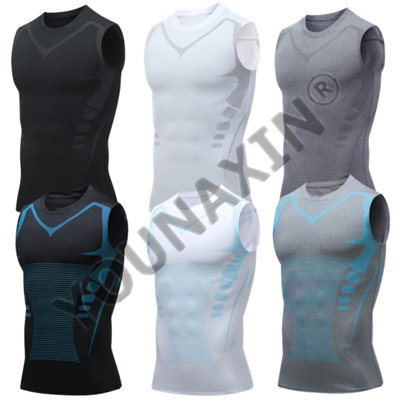 Running Gears - 3 Pieces Men's Sleeveless T-Shirts Base
