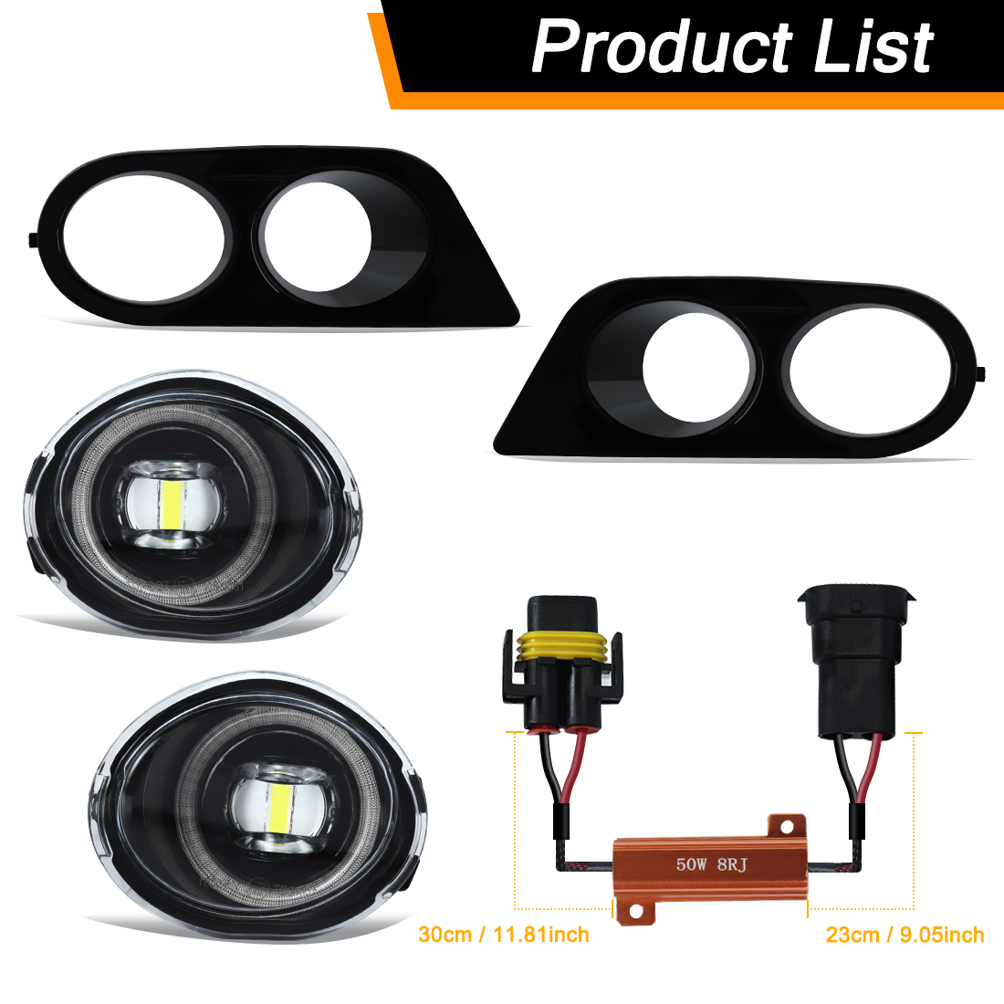 LED Fog Lamp Kit For BMW E39 2 – Running Gear Accessories recenzja i cena