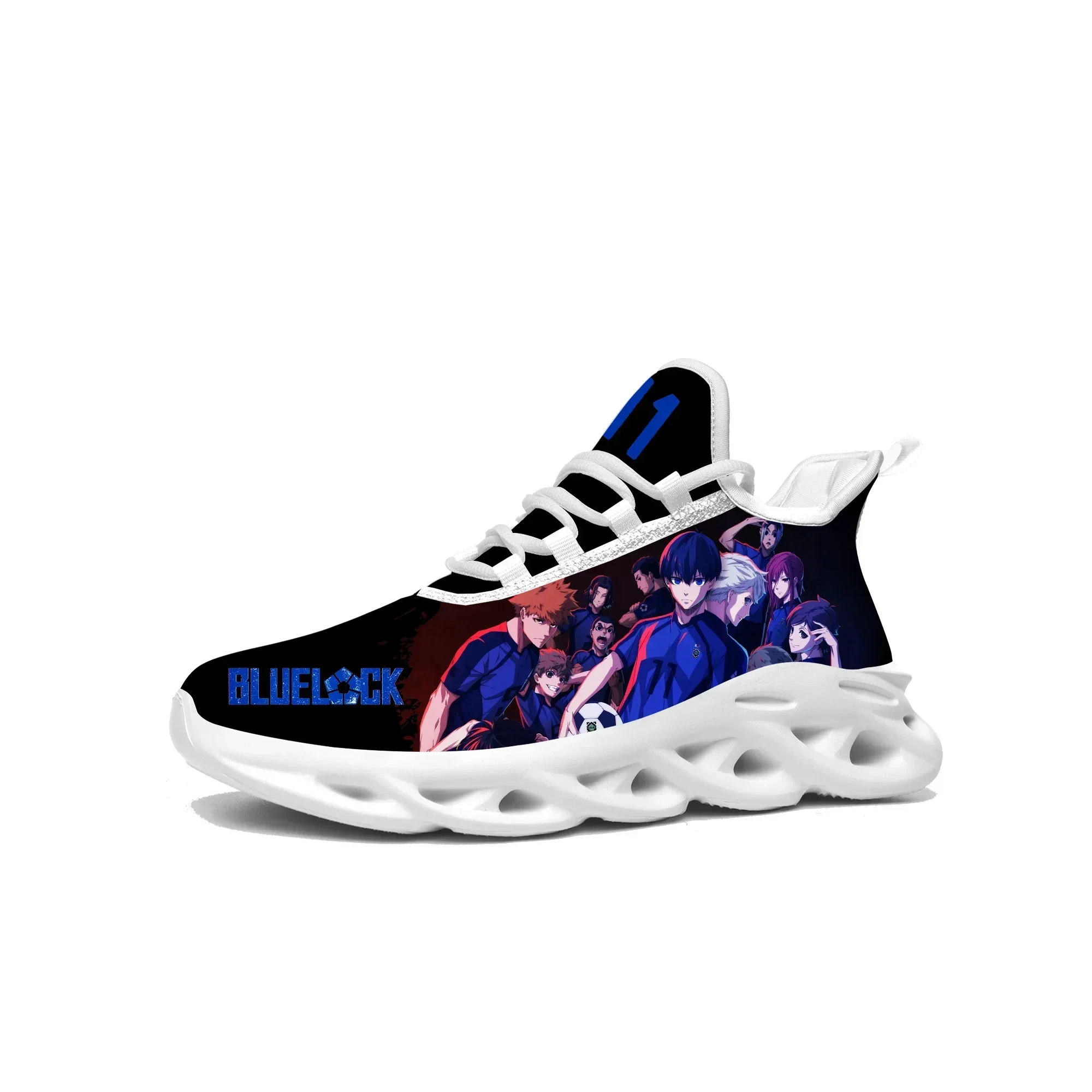 Blue Lock Flats Sneakers Mens  – Running Gear Shoes recenzja i cena