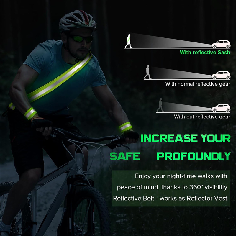 ABJM-2X Reflective Sash For Wa – Running Gears recenzja i cena