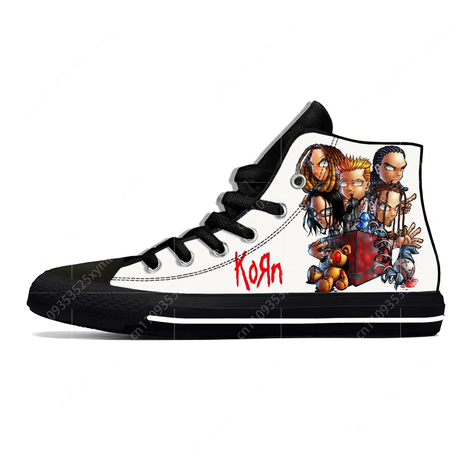 Korn Rock Band High Top Sneake – Running Gear Shoes recenzja i cena