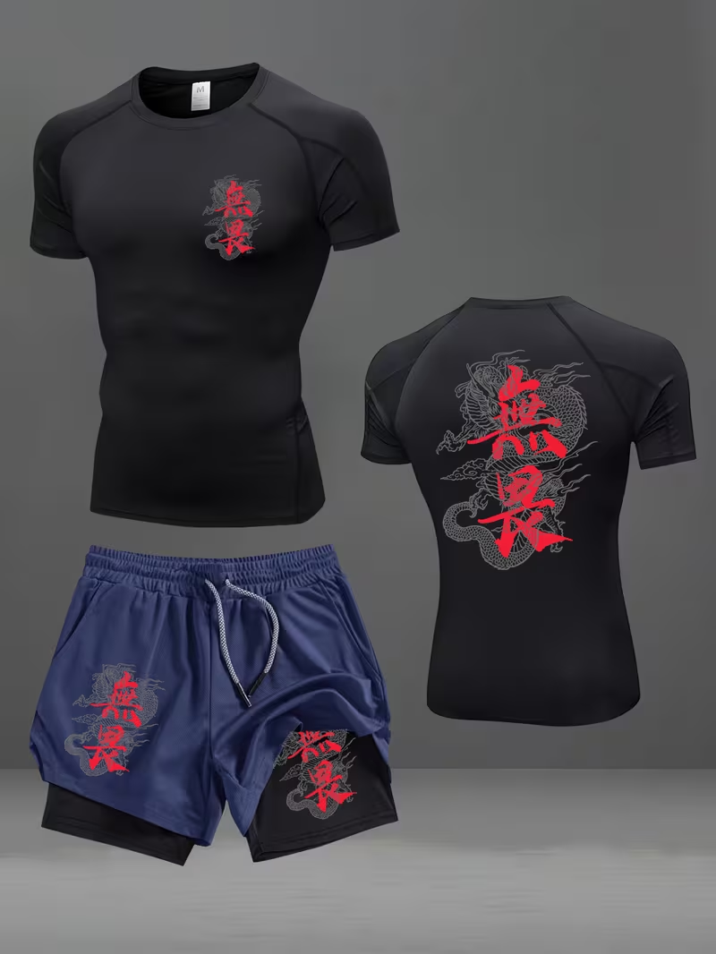 New men's slim fit suit quick  – Running Gears recenzja i cena