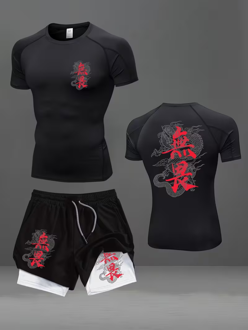 New men's slim fit suit quick  – Running Gears recenzja i cena