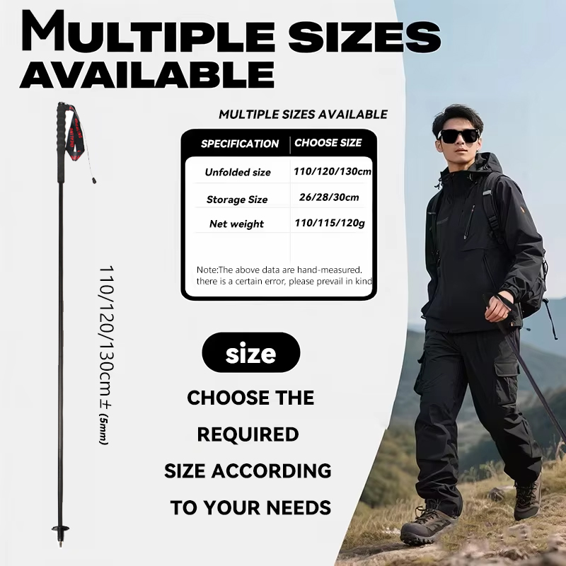 2PCs Trekking Poles Carbon Fib – Trekking Pole Carbon recenzja i cena