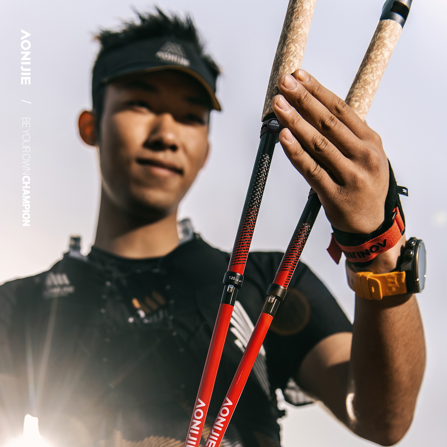 2 Pcs AONIJIE E4212  E4218 Fol – Trekking Pole Carbon recenzja i cena