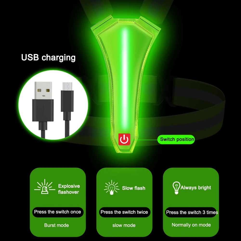 LED Running Vest USB Rechargea – Running Gear For Kids recenzja i cena