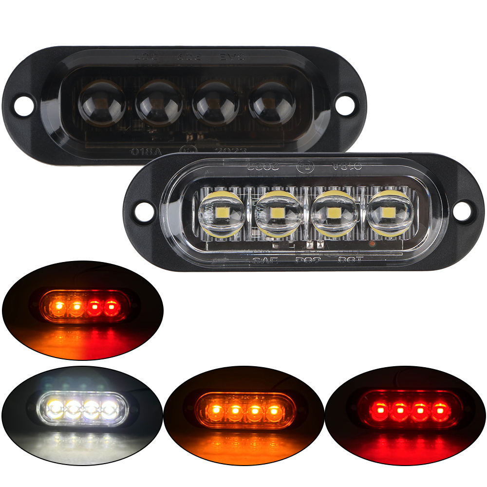 24V 12V Car DRL Side Lights 4  – Running Gear Boat recenzja i cena