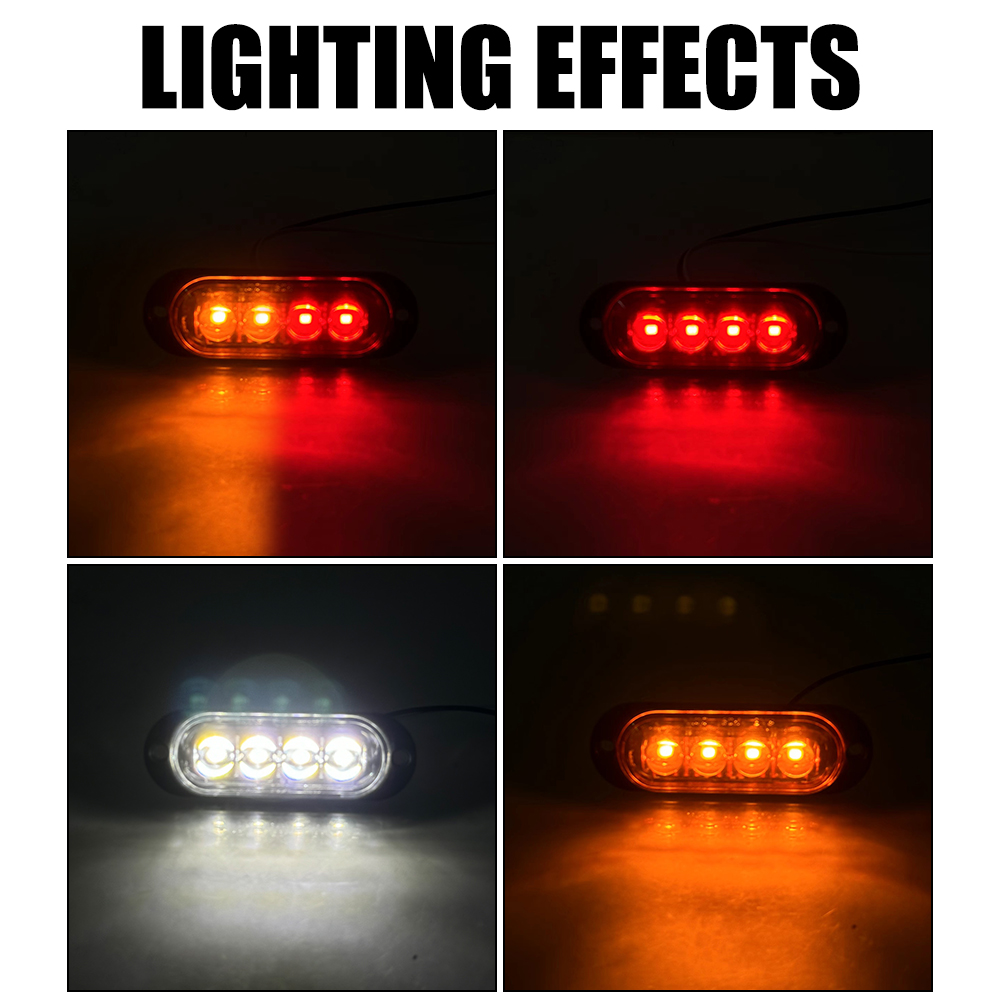 24V 12V Car DRL Side Lights 4  – Running Gear Boat recenzja i cena