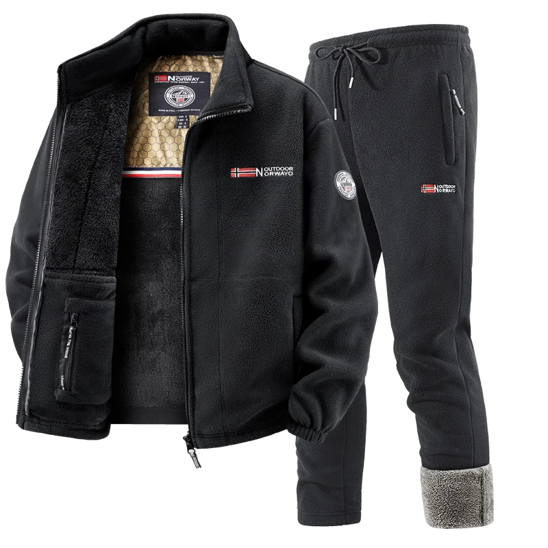 Mens Winter Fleece Tracksuit S – Running Gears recenzja i cena