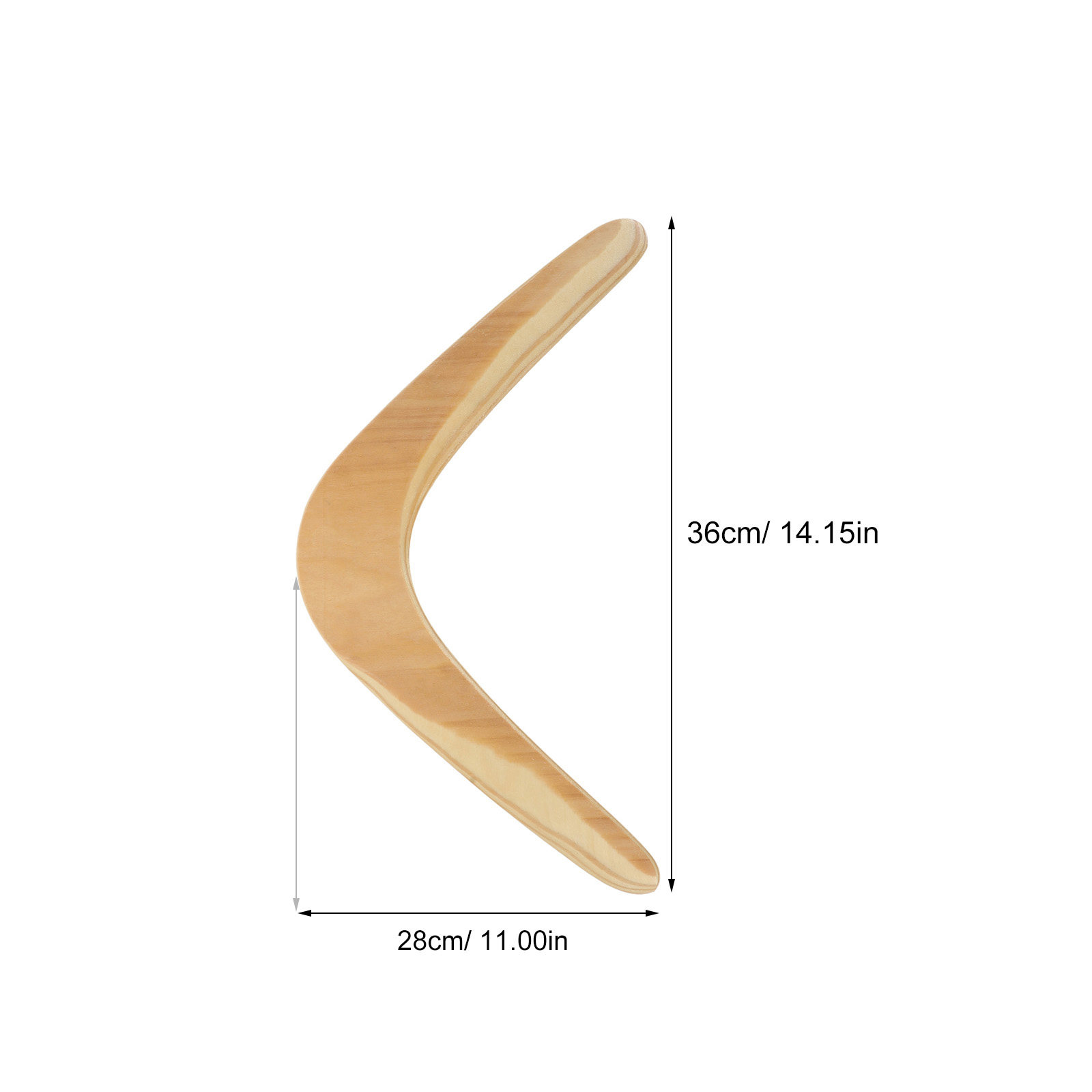 1Pcs Boomerang Wooden Outdoor  – Running Gear For Kids recenzja i cena