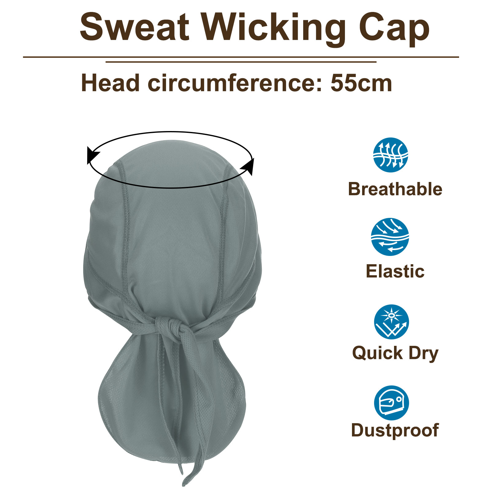 Uxcell Handkerchief Head Man H – Running Gear Hat recenzja i cena