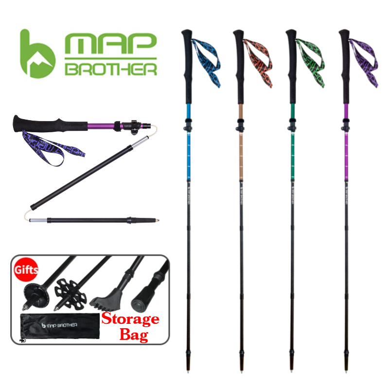 MAP BROTHER M3030 Lightweight  – Trekking Pole Carbon recenzja i cena