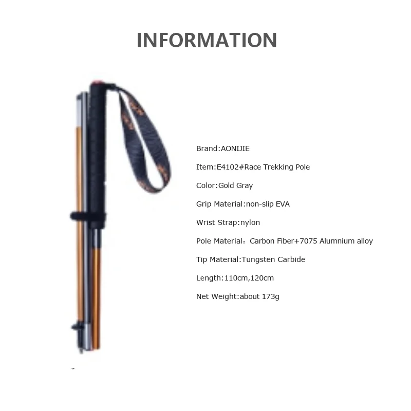 AONIJIE E4201 M-Pole Folding U – Trekking Pole Carbon recenzja i cena