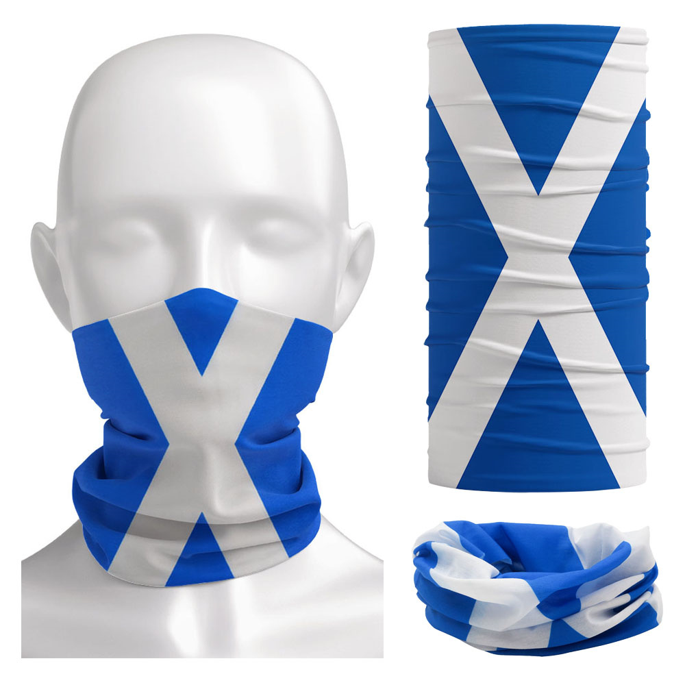 Scottish Flag Pattern Bandana  – Running Gear Autumn recenzja i cena