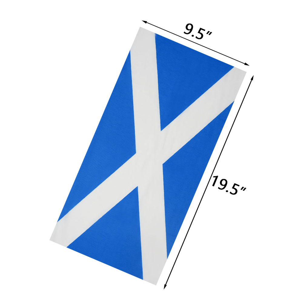 Scottish Flag Pattern Bandana  – Running Gear Autumn recenzja i cena