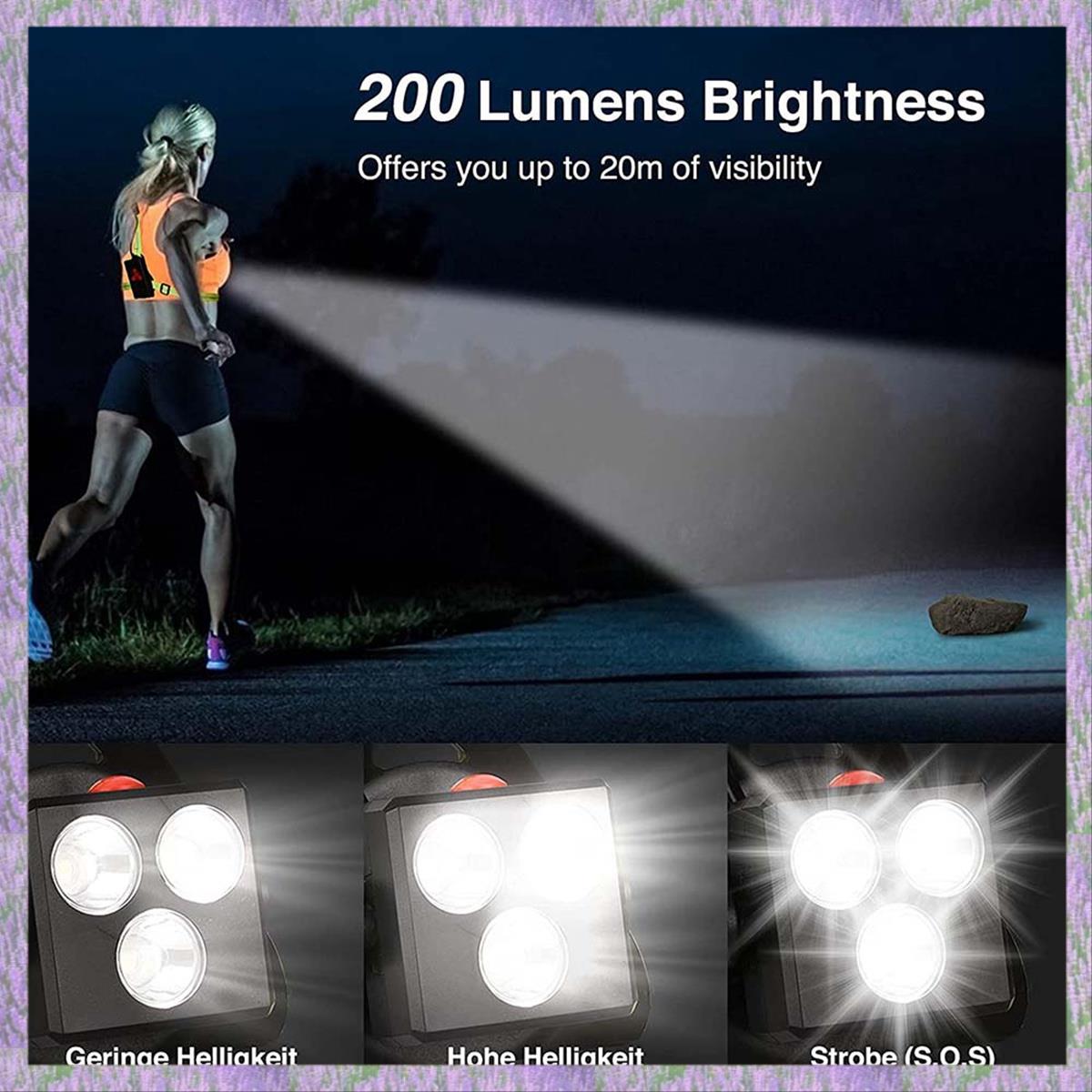A63K-Night Running Lights For  – Running Gear For Night recenzja i cena