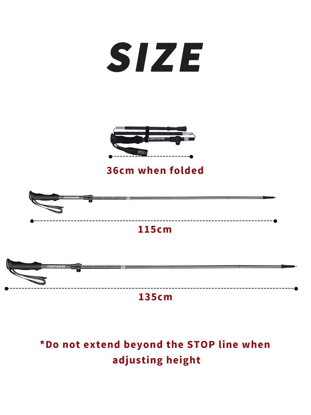 Foldable Trekking Pole 7075 Al – Trekking Pole Carbon recenzja i cena