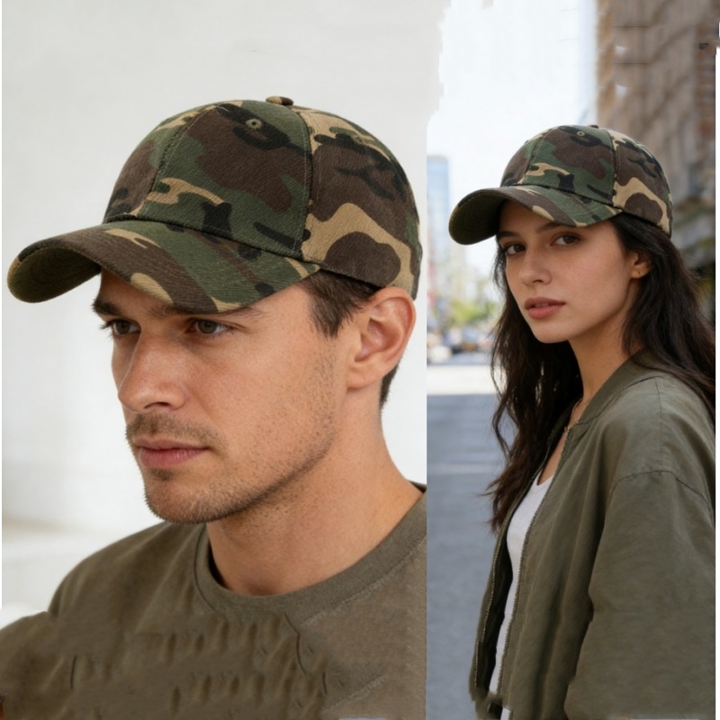Men Women Camouflage Printed A – Running Gear Hat recenzja i cena