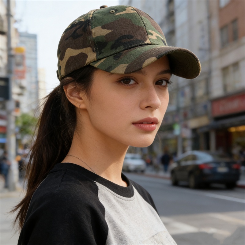 Men Women Camouflage Printed A – Running Gear Hat recenzja i cena