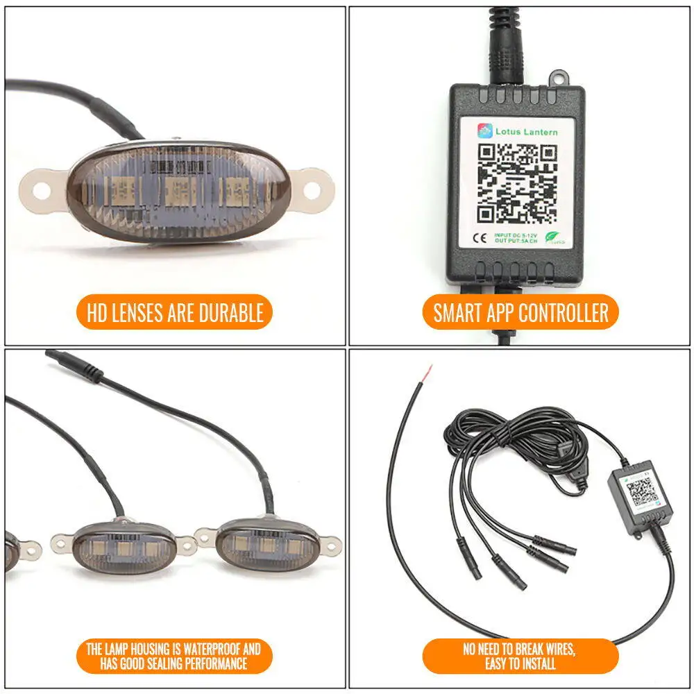 Led Car Front Grille Lighting  – Running Gear Accessories recenzja i cena