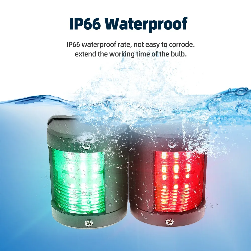 1/2pcs LED Navigation Signal L – Running Gear Boat recenzja i cena