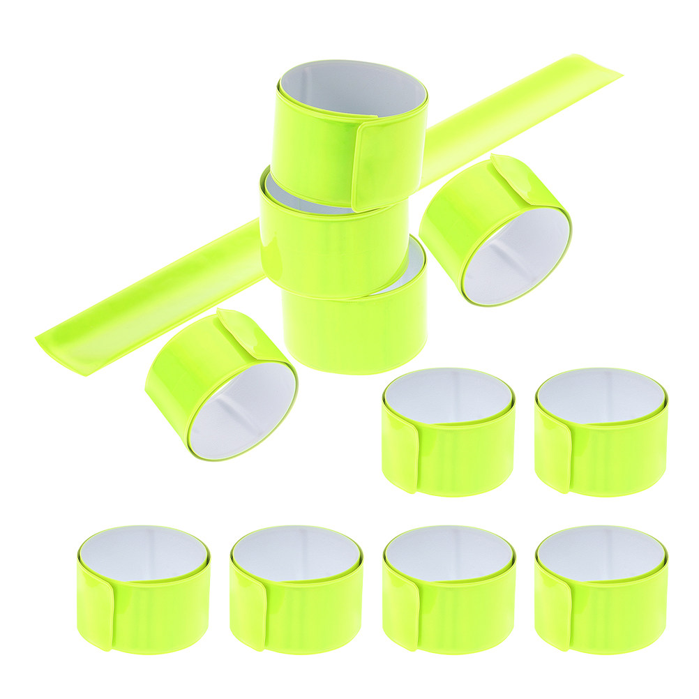 12Pcs Reflective Slap Bracelet – Running Gear For Night recenzja i cena