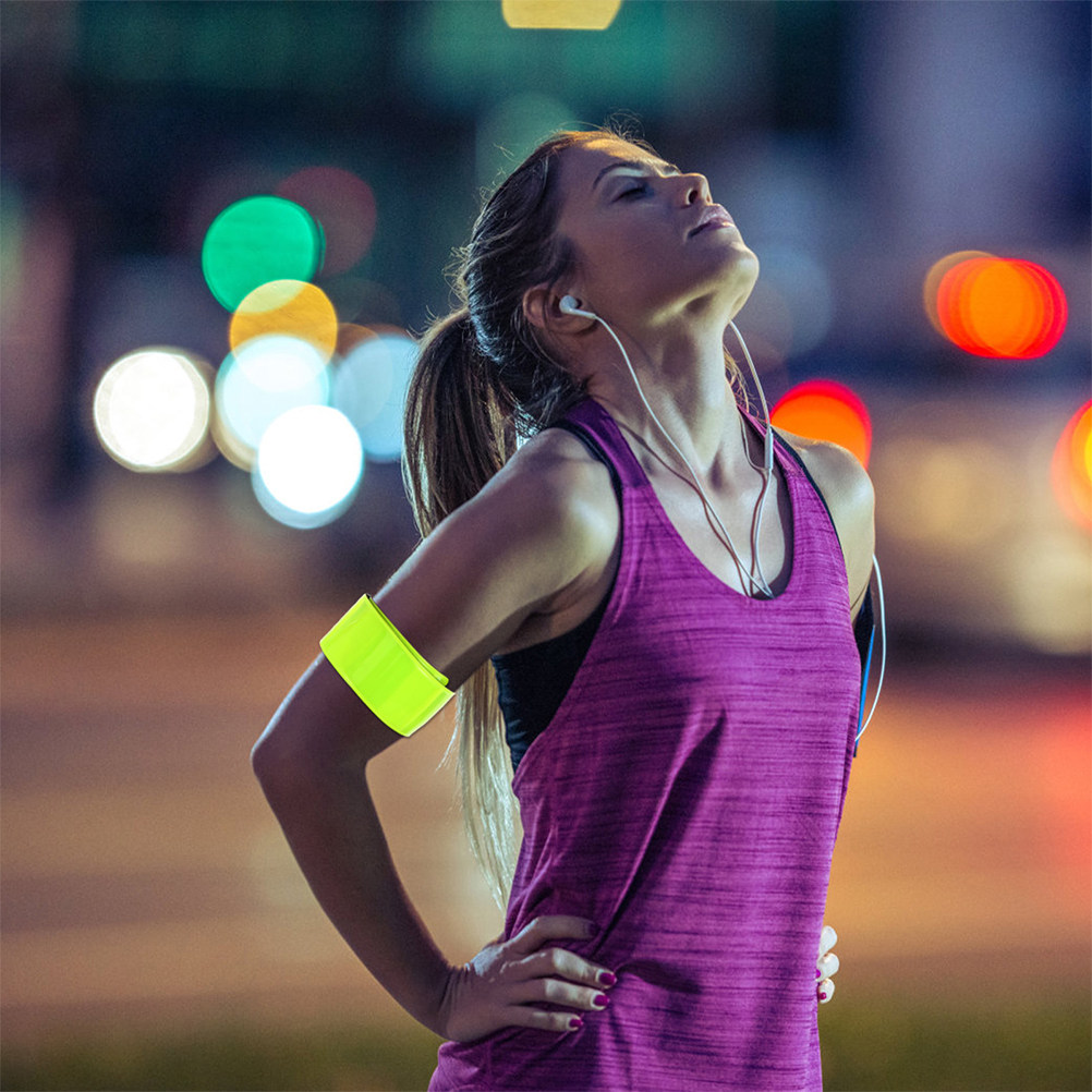 12Pcs Reflective Slap Bracelet – Running Gear For Night recenzja i cena