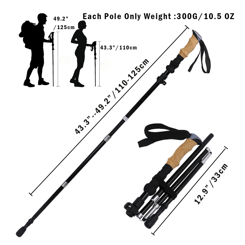 Ultra-Strong Trekking Hiking P – Trekking Pole Carbon recenzja i cena