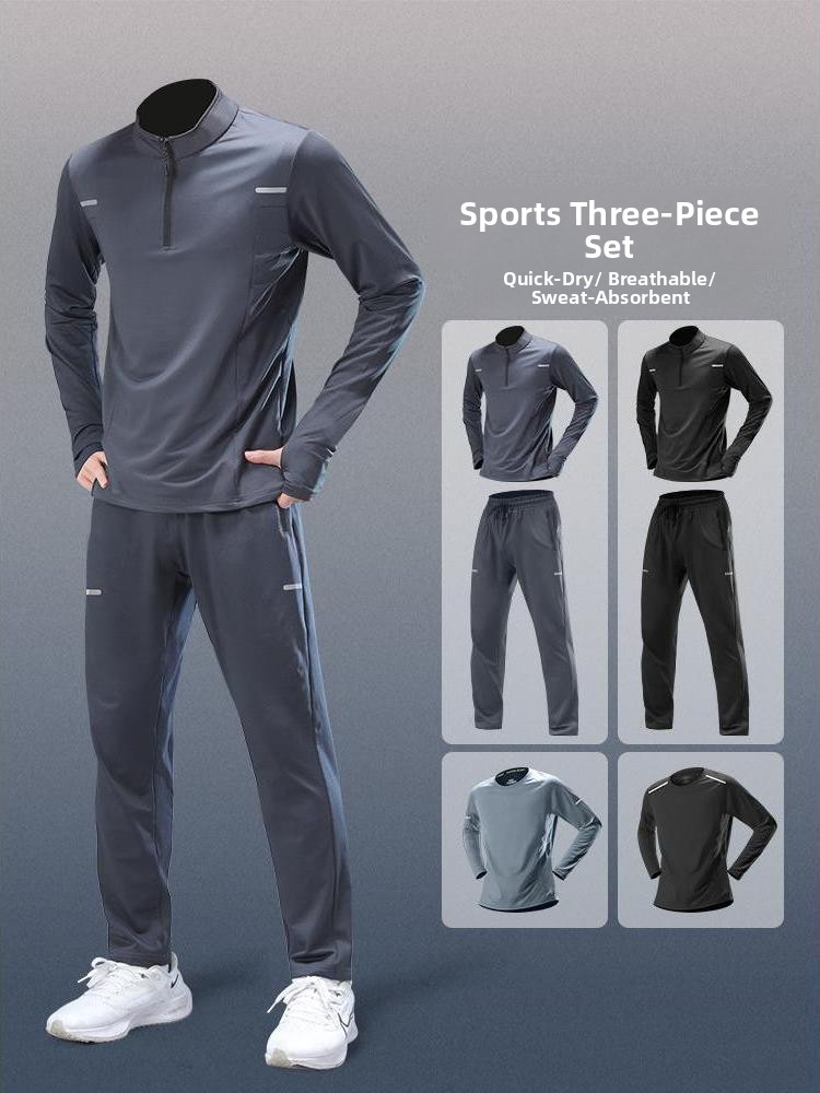 Men's Running Sport Suit Long  – Running Gear Youth recenzja i cena