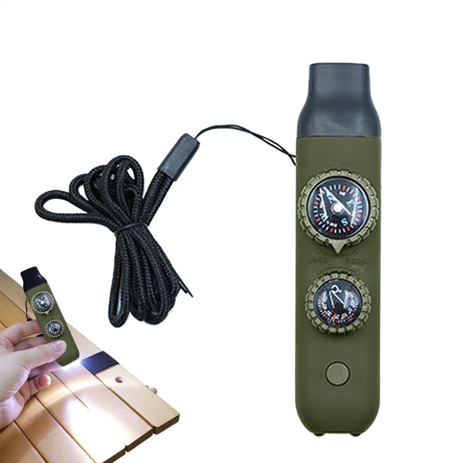 7-in-1 Survival Whistle with L – Running Gear Boat recenzja i cena