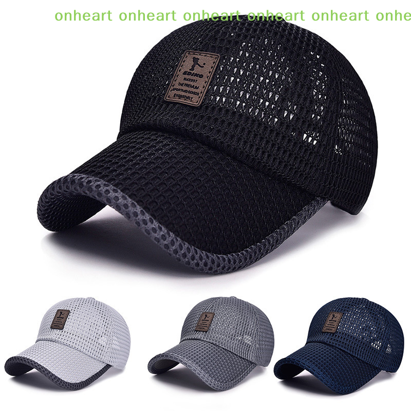 [C]Summer Mesh Baseball Cap Fo – Running Gear Hat recenzja i cena