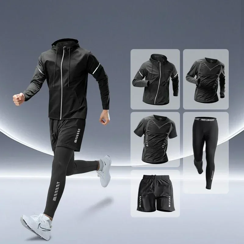 Men's Fitness Running Set Tigh – Running Gear Autumn recenzja i cena