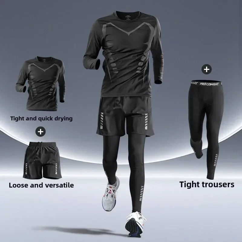 Men's Fitness Running Set Tigh – Running Gear Autumn recenzja i cena
