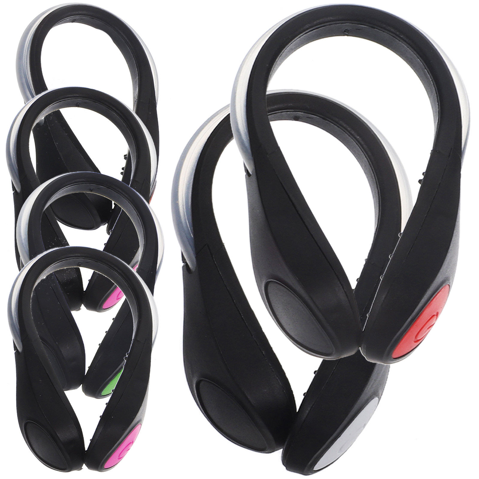 6Pcs LED Shoe Clip Lights Gear – Running Gear For Night recenzja i cena