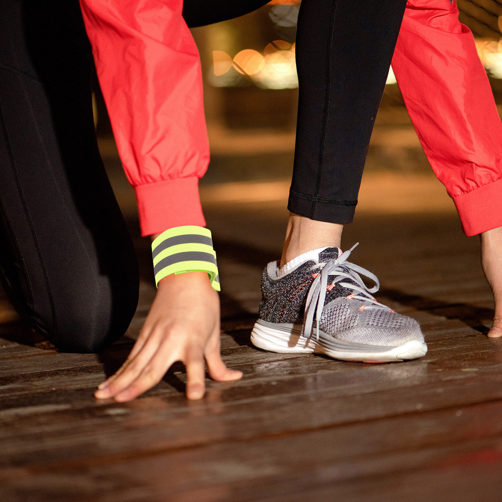 4Pairs Reflective Armband Wris – Running Gear For Night recenzja i cena