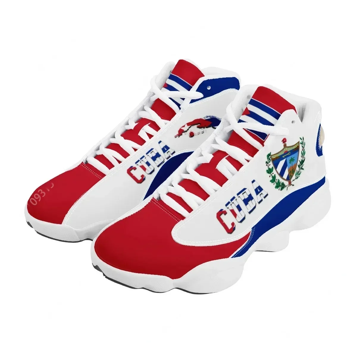 CUBA Flag Print Cool Men Baske – Running Gear Shoes recenzja i cena