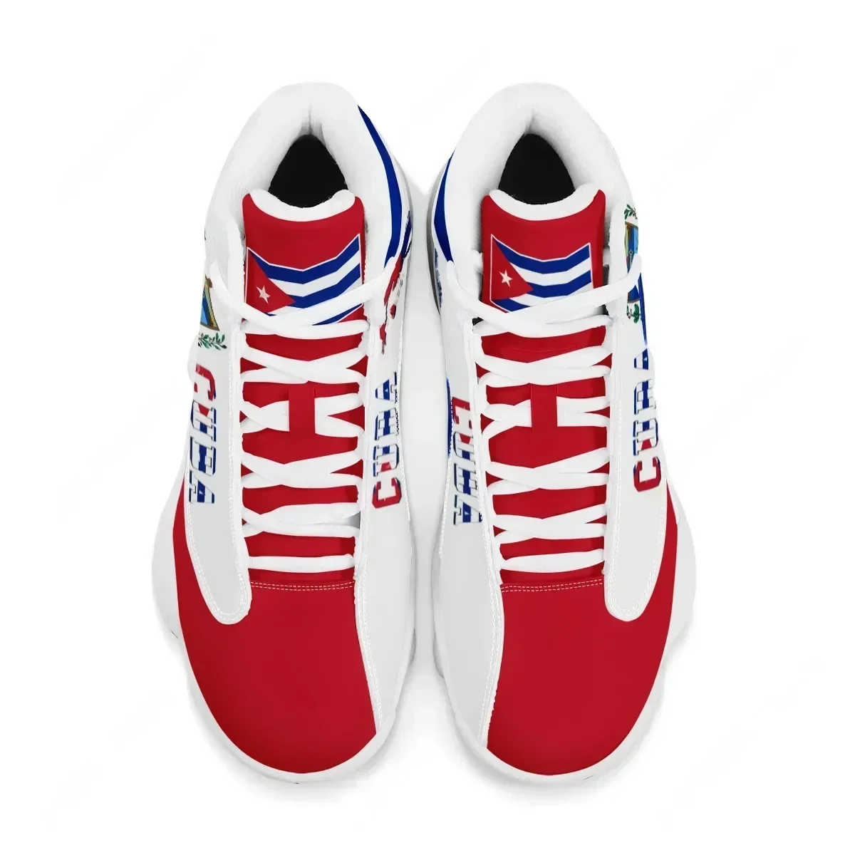 CUBA Flag Print Cool Men Baske – Running Gear Shoes recenzja i cena