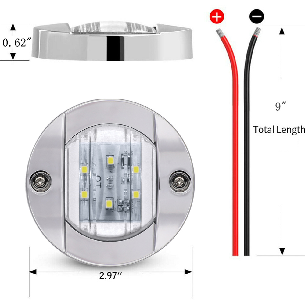 2PCS Running Lights For Boat N – Running Gear Boat recenzja i cena